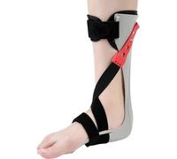 GUHPZA Orthèse De Cheville Et De Pied, 0 Orthèse De Soutien De Cheville Réglable pour Accident Vasculaire Cérébral, Hémiplégie, Arthrite, Tendinite D'Achille, Entorse, Talon Surélevé, Lé,Right Foot-M