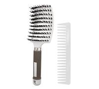 GUHPZA Peignes À Cheveux Peignes À Cheveux Peignes À Cheveux Et À Barbe Créatifs 3 Pièces pour Cheveux Bouclés Et Cheveux Fins Brosses À Cheveux Simples Faites À La M,C