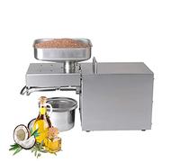 GUHPZA Presse à Huile Machine 1500W Expulseur d'huile Automatique de qualité Domestique/Commerciale pour Lin, Noix de pécan, arachide, graines de Chanvre, canola, sésame, Tournesol, soja