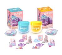Gui Gui Double Coffret Exclusif Beurre et Nuageux | 2 slimes parfumés aux textures uniques à embellir toi-même, fais-les briller de mille feux ; ASMR dès 6 ans