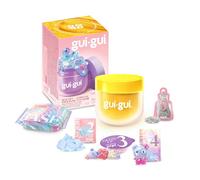 Gui Gui Slime Nuageux, kit à embellir en 5 étapes | 13 slimes Gui Gui parfumés et 4 fabuleuses textures à créer, jouet sensoriel ASMR ; dès 6 ans