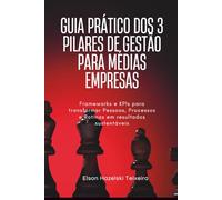 Guia prático dos 3 Pilares de Gestão para Médias Empresas: Frameworks e KPIs para Transformar Pessoas, Processos e Rotinas em Resultados Sustentáveis