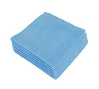 GUIALTO Lavette microfibre bleu 40 x 40 cm, lot de 5