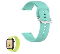 GUIBEIZU Bracelet de rechange en silicone classique compatible avec montre connectée SaveFamily SaveWatch Plus de 1,72 pouces, vert, Grande, Moderne