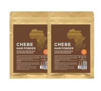 GUIBEIZU Chebe Hair Growth Powder, ingrédients africains Traditionnels 100% naturels, favorise la Croissance des Cheveux, renforce et Hydrate Les Cheveux Longs, pour Hommes et Femmes (2 pièces)