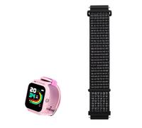 GUIBEIZU Compatible pour Nylon Élastique Classique Bracelet De Remplacement Compatible pour KURIO Montre Connectée Smart Watch pour Enfant et Adolescent (Noir)