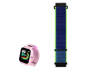 GUIBEIZU Compatible pour Nylon Élastique Classique Bracelet De Remplacement Compatible pour KURIO Montre Connectée Smart Watch pour Enfant et Adolescent