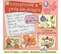 Guichard, Remi - Comptines et jeux de doigts Vol. 6 (avec Rémi) : Crèches et maternelles (+ livret 24 pages)