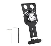 Guidage de voie solide avec mise en évidence la conformité globale et support de bord antidérapant pour une coupe stable. Guide permanent en aluminium