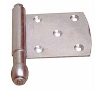 Guide à demi-charnière pour porte à volets ROB