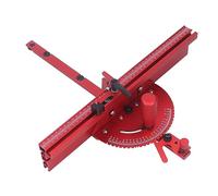 Guide à onglets pour scie de table, système de guide à onglets de précision pour scie de table avec guide à onglets, barre et butée, guide à onglets en alliage d'aluminium