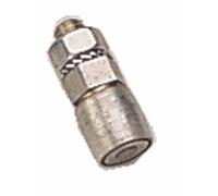 Guide à tige filetée pour portes pliantes et accordéon - galet 23 mm ROB