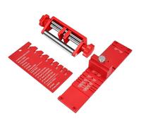 Guide aiguisage - Outils à bois en d'aluminium - Kit affûtage ciseaux,pour atelier et garage meulage sculpture rabotage menuisiers charpentiers adultes