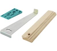 Wolfcraft Kit d'installation pour stratifié 22 pièces
