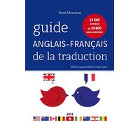 Guide anglais-français de la traduction 2021