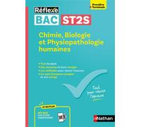 Guide Bac ST2S - Spécialité Chimie, Biologie et Physiopathologie humaines 1re/ Tle - Réflexe - N° 7 - Ingrid Fanchon - Nathan - broché - Scolaire / Universitaire