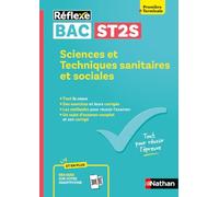 Guide Bac ST2S - Spécialité Sciences et Techniques Sanitaires et Sociales 1re/ Tle - Réflexe