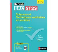 Guide Bac ST2S - Spécialité Sciences et Techniques Sanitaires et Sociales 1re/ Tle - Réflexe N° 8 - Elisabeth Baumeier - Nathan - broché - Scolaire / Universitaire