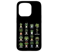 Guide botanique des Plantes d'intérieur purifiantes de l'air en Pots Coque pour iPhone 15 Pro
