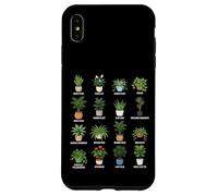 Guide botanique des Plantes d'intérieur purifiantes de l'air en Pots Coque pour iPhone XS Max