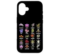Guide botanique des Types de Fleurs d'orchidée Coque pour iPhone 16
