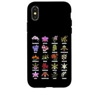 Guide botanique des Types de Fleurs d'orchidée Coque pour iPhone X/XS