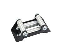 vidaXL Guide-câble à 4 Voies Guide à Rouleaux pour Treuils Robuste Résistant 4 Rouleaux de Guidage Support de Treuil Acier 3500-4500 lbs