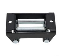 Guide-câble à 4 voies pour VTT, VUTT, compatible avec treuils de 907,2 kg, 2 041,2 kg, récupération tout-terrain, noir (907,2 kg)