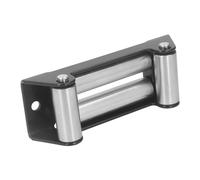 Guide-câble de treuil robuste de 2721,6 kg | Rouleaux en acier et cadre en fer Q235 | Guide de câble de treuil électrique pour récupération tout-terrain et utilisation industrielle