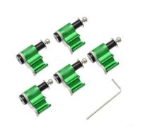 Guide Câble Hydraulique 5.6mm pour VTT Route | Alliage aluminium pour robuste, acier , installation simple avec offerte, couleur anodisée brillante(green)