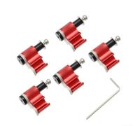 Guide Câble Hydraulique 5.6mm pour VTT Route | Alliage aluminium pour robuste, acier , installation simple avec offerte, couleur anodisée brillante(red)