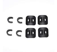 Guide Cable Vtt,Guide Cable Velo,Soporte Para Tubos De Frenos,Clips De Fixation Câbles Et Gaine De Frein Vélo,Vtt Vélo Câble C-Clips Guide Tuyau Pinces,4 Pcs Câble De Frein De Vélo De Montagne Adapta