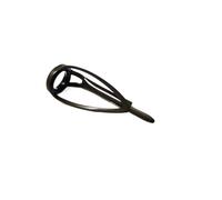 Guide Canne a Peche Kit de réparation Guide Canne à pêche, 2 pièces, for Spinning et Casting en Eau salée(Frosted Dark-Gray 8,Pipe Inner 2.8mm)