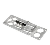 Guide carré de scie à bois en alliage d'aluminium de 260 mm, butée à angle droit de 90 degrés pour scie circulaire, pince de rail de coupe précise