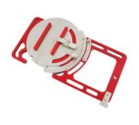 Guide carré de scie à chenilles - Degré réglable, outil d'alignement de rail, accessoire d'angle de coupe de précision, bloc carré durable pour le travail du bois | Système compatible Feştool Makità M
