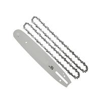 Guide-chaîne de tronçonneuse 16 pouces 56 maillons d'entraînement et ensemble de chaîne de scie, chaîne à pas de 3/8", faible rebond for outils de menuiserie Craftsman(Set)