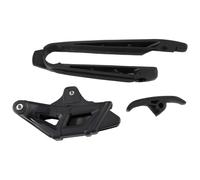 Ufo Kt04034-001 Swingarm Chain Guide&slider Argenté