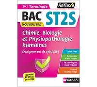 Guide - Chimie, Biologie et Physiopathologie humaines - 1re/Tle ST2S - Réflexe - 2025