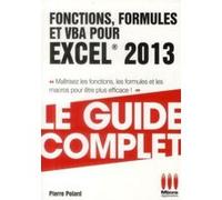 Guide complet fonctions formules excel 2013 Jean-Paul Mesters (Auteur)