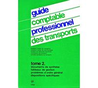 Guide comptable professionnel des transports routiers et des activités auxillaires du transport, tome 2