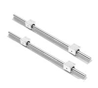 Guide coulissant à mouvement linéaire miniature Rail de guidage linéaire 2 pièces SBR20 200 300 500 800 1000 1500mm et 4 blocs de roulement linéaire SBR20UU for pièces CNC Rail linéaire 20mm ( Size :