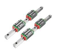 Guide coulissant à mouvement linéaire miniature Rail de guidage linéaire hgr15-l 200mm/250MM/300MM/350MM et 4 pièces HGH15CA blocs coulissants étroits linéaires, pièces de routeur CNC ( Size : 250MM )
