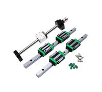 Guide coulissant linéaire miniature 1 Kit De Vis À Billes SFU1610 + 4 Blocs Coulissants HGH20CA + 2 Rails Guidage Linéaires HGR20(950mm)