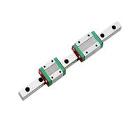 Guide coulissant linéaire miniature de haute préci Glissière de rail linéaire MGN9 100 mm-800 mm 1 guide linéaire MGN9 + 1 bloc MGN9C(Only 1pc Block)