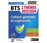 Guide - Culture générale et expression, 2 thèmes 2023/2024 - BTS - Réflexe