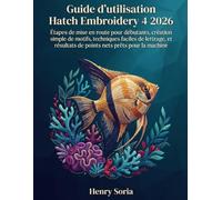 Guide d’utilisation Hatch Embroidery 4 2026: Étapes de mise en route pour débutants, création simple de motifs, techniques faciles de lettrage, et résultats de points nets prêts pour la machine