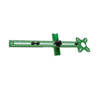Guide d'accès extensible avec parenthèses de 90 x 610 mm - Cadre en aluminium avec haies de positionnement pour tourbillon en bois - Stabilité - Diamètre modifiable - Outil de travail du bois