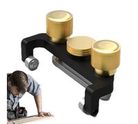 Guide d'affûtage du bois - Stylo d'affûtage en d'aluminium pour burins et fers d'avion - Aiguiseur d'angle compatible avec une base antidérapante - Système de maintenance des bords parfait