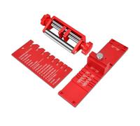 Guide d'affûtage ergonomique contenant un bloc de positionnement et un dispositif de mesure pour un entretien idéal - Aiguiseur de forme résistant à la rouille