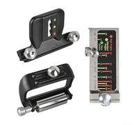 Guide d'affûtage pour aiguiser le travail du bois pour burins et rabots avec angle de bord réglable et matériau en alliage d'aluminium pour plus de durabilité